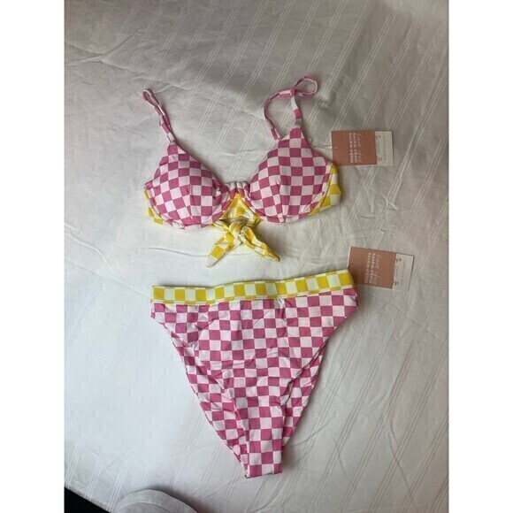 Dippin‎ Daisys Underwire High Waist 2 Piece bikini set Size XS RefN04 - Picture 5 of 8